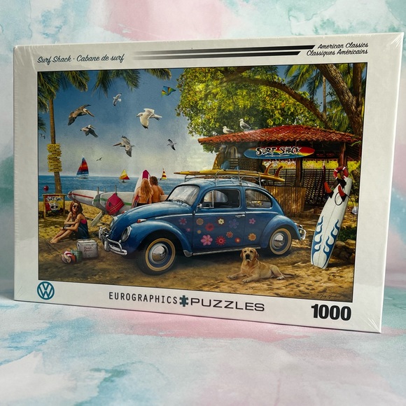 EUROGRAPHICS Surf Shack puzzle, factory sealed, 1000 pieces - Picture 5 of 6
